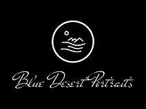 Blue Desert Portraits Logo